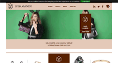 Desktop Screenshot of luisa-vannini.com